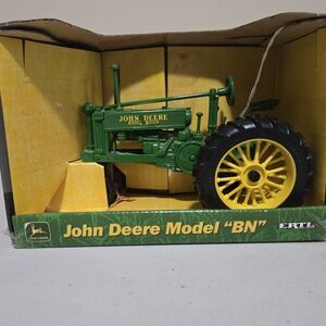 John Deere Green & Yellow Model BN Toy Tractor by John Deere